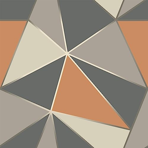 VEELIKE Boho Orange Grau Geometrische Tapete 44.5 cm × 900 cm Tapete Geometrisches Muster Klebefolie Ornamente Selbstklebende Folie Möbel Tapete Flur Mustertapete Fototapete Schlafzimmer Badezimmer VEELIKE Boho Orange Grau Geometrische Tapete 44.5 cm × 900 cm Tapete Geometrisches Muster Klebefolie Ornamente Selbstklebende Folie Möbel Tapete Flur Mustertapete Fototapete Schlafzimmer Badezimmer von VEELIKE