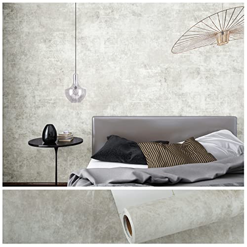 VEELIKE Dicke Wandtapete Industrial Tapeten Betonoptik Beige Tapete Selbstklebende Folie Retro 60x900cm Küchentapete Vinyl Klebefolie Muster Deko Schlafzimmer Möbelfolie Wasserfest Küche Badezimmer VEELIKE Dicke Wandtapete Industrial Tapeten Betonoptik Beige Tapete Selbstklebende Folie Retro 60x900cm Küchentapete Vinyl Klebefolie Muster Deko Schlafzimmer Möbelfolie Wasserfest Küche Badezimmer von VEELIKE