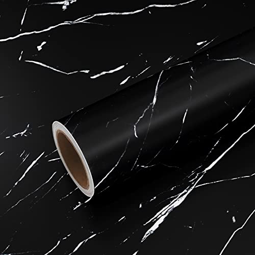 VEELIKE Marmor Tapete Schwarz Dicker Mamorfolie Selbstklebend Folie Marmoroptik Klebefolie Arbeitsplatte Küche Wasserfest Wandtapete Badezimmer Küchenfolie Rückwand Marmortapeten Wand 40cm×300cm VEELIKE Marmor Tapete Schwarz Dicker Mamorfolie Selbstklebend Folie Marmoroptik Klebefolie Arbeitsplatte Küche Wasserfest Wandtapete Badezimmer Küchenfolie Rückwand Marmortapeten Wand 40cm×300cm von VEELIKE