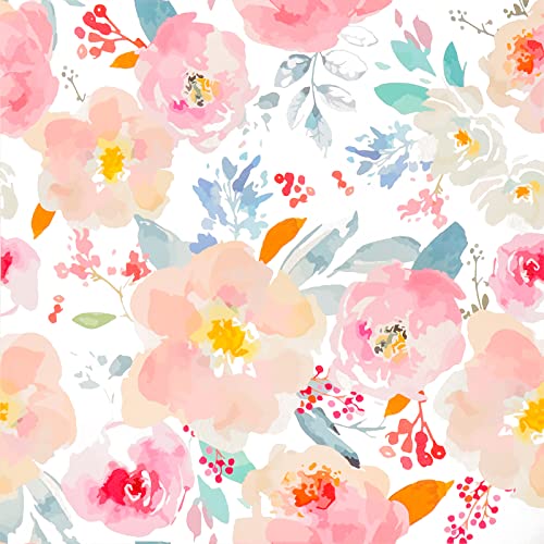 VEELIKE Selbstklebende Tapete Blumen 45cm × 900cm Rosa Pfingstrose Blumentapete Vintage Fototapete Schlafzimmer Romantik Klebefolie Muster Schrankpapier Aquarell Möbelfolie Wasserfest Wanddeko Tisch VEELIKE Selbstklebende Tapete Blumen 45cm × 900cm Rosa Pfingstrose Blumentapete Vintage Fototapete Schlafzimmer Romantik Klebefolie Muster Schrankpapier Aquarell Möbelfolie Wasserfest Wanddeko Tisch von VEELIKE
