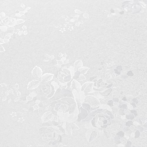 VEELIKE Strukturiert Tapete Weiß Rose Blumentapete Klebefolie Muster Fototapete Blumen Geprägt Möbelfolie Selbstklebend Dekorfolie Wohnzimmer Tapeten Modern Deko Schlafzimmer Badezimmer 40cm×300cm VEELIKE Strukturiert Tapete Weiß Rose Blumentapete Klebefolie Muster Fototapete Blumen Geprägt Möbelfolie Selbstklebend Dekorfolie Wohnzimmer Tapeten Modern Deko Schlafzimmer Badezimmer 40cm×300cm von VEELIKE