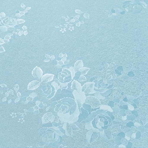 VEELIKE Tapete Rosen Hellblau Klebefolie Blau Blumentapete Geprägt Strukturtapete Mustertapete Tapete Blumen Vintage Möbelfolie Selbstklebend Folie Ornamente Schrankaufkleber Schlafzimmer 40cm×300cm VEELIKE Tapete Rosen Hellblau Klebefolie Blau Blumentapete Geprägt Strukturtapete Mustertapete Tapete Blumen Vintage Möbelfolie Selbstklebend Folie Ornamente Schrankaufkleber Schlafzimmer 40cm×300cm von VEELIKE
