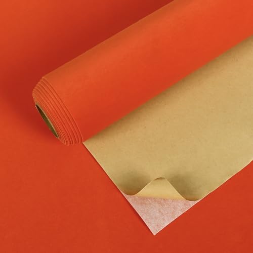 VEELIKE Tapete Samtstoff Orange Klebefolie Möbel Vintage Samt Stofftapete Möbelfolie Selbstklebend 40cm x 300cm Samttapeten Schmuckkästchen Dekorfolie für Möbel Schlafzimmer Schubladen Schrank VEELIKE Tapete Samtstoff Orange Klebefolie Möbel Vintage Samt Stofftapete Möbelfolie Selbstklebend 40cm x 300cm Samttapeten Schmuckkästchen Dekorfolie für Möbel Schlafzimmer Schubladen Schrank von VEELIKE