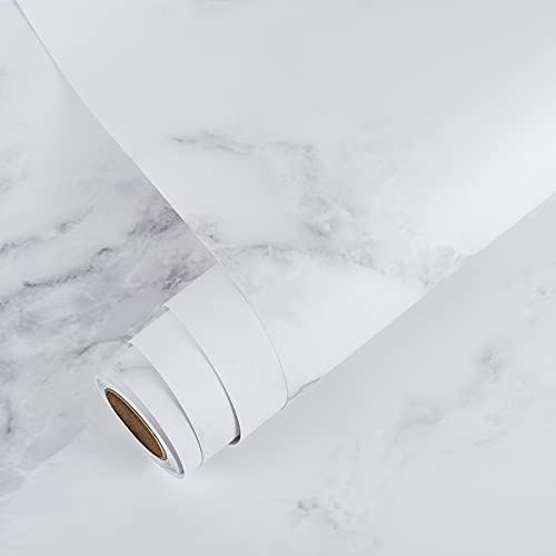 VEELIKE Weiss Marmor Tapete Grau Mamorfolie Klebefolie Marmoroptik Möbelfolie Selbstklebende Dekorfolie Marmor Dicke Küchentapete Vinyl Küche Wohnzimmer Schrankfolien Wandtapete Abwaschbar 40 x 300cm VEELIKE Weiss Marmor Tapete Grau Mamorfolie Klebefolie Marmoroptik Möbelfolie Selbstklebende Dekorfolie Marmor Dicke Küchentapete Vinyl Küche Wohnzimmer Schrankfolien Wandtapete Abwaschbar 40 x 300cm von VEELIKE