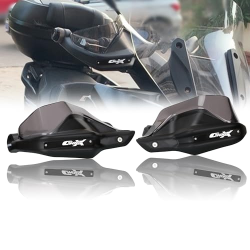 VELLOW C400X Motorrad C400X Handschutz Handschützer Bremse Kupplung Hebel Protector Schild Windschutzscheibe Für BMW C400X 2019 2020 2021 2022 2023 Zubehör (Color : Gray 1 Set) von VELLOW