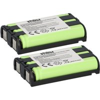 Verschiedene - 2x Akku kompatibel KX-FG5210 Panasonic 850mAh 3.6V Ni-MH von VERSCHIEDENE