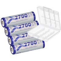 Verschiedene - 4x aa Mignon Akku Ni-MH 1,2V 2700mAh + Akku-Box von VERSCHIEDENE