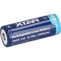 Verschiedene - xtar 26650 Li-Ion Akku 3,6V 5200mAh (protected) - 7A von VERSCHIEDENE