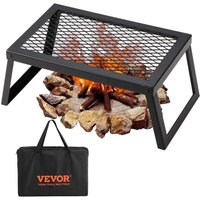 Bbq Gills Holzkohlegrill Klappgrill 458 x 305 x 205 mm, Tischgrill Tragbarer Reisegrill 6 kg Belastbar, Outdoor Faltbar Picknickgrill Campinggrill von VEVOR