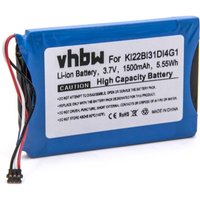 vhbw Akku Ersatz für Garmin KI22BI31DI4G1 für GPS Navigation Navi (1500mAh, 3,7V, Li-Ion) von VHBW