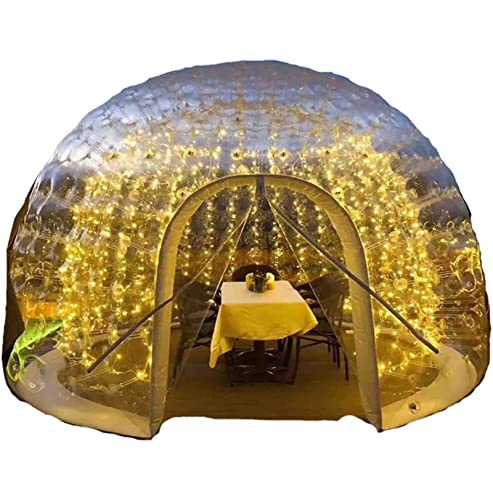 Aufblasbares Außenlandschafts-Rundzelt, aufblasbares PVC-transparentes Blasen-Werbungs-Ausstellungs-gefälschtes offenes Lager-Zelt-Hinterhof-berühmtes Hotel von VICIYOO