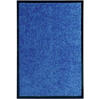 Bonnevie - Fußmatte,Türvorleger Waschbar Blau 40x60 cm vidaXL von BONNEVIE