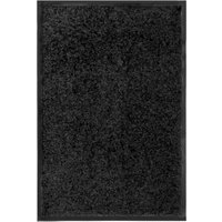 Bonnevie - Fußmatte,Türvorleger Waschbar Schwarz 40x60 cm vidaXL von BONNEVIE