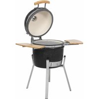 Kamado Barbecue Grill Räucherofen Keramik 76 cm vidaXL789485 von BONNEVIE