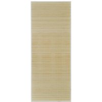 Teppich,Fußmatte Bambus 100 x 160 cm Natur vidaXL von BONNEVIE