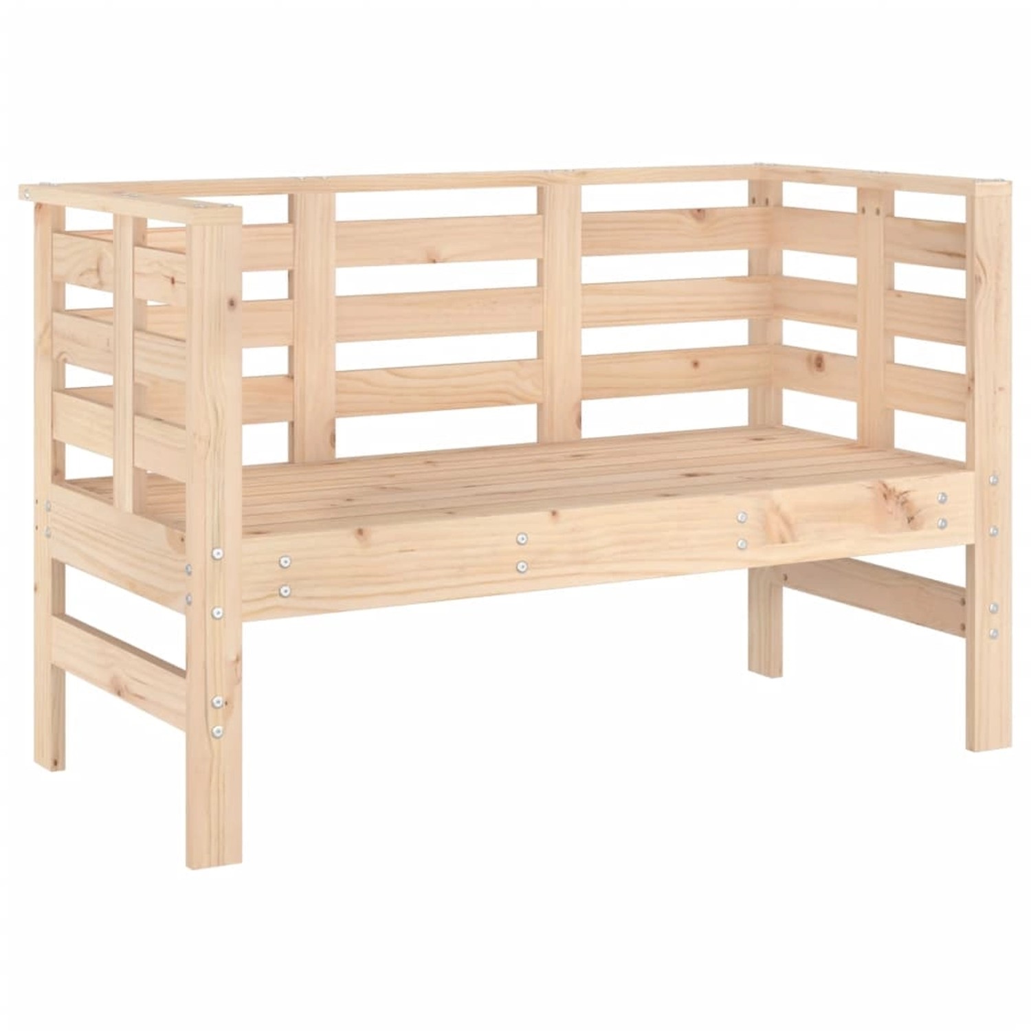 VidaXL Gartenbank 111,5x53x71 cm Massivholz Kiefer VidaXL Gartenbank 111,5x53x71 cm Massivholz Kiefer von VIDAXL