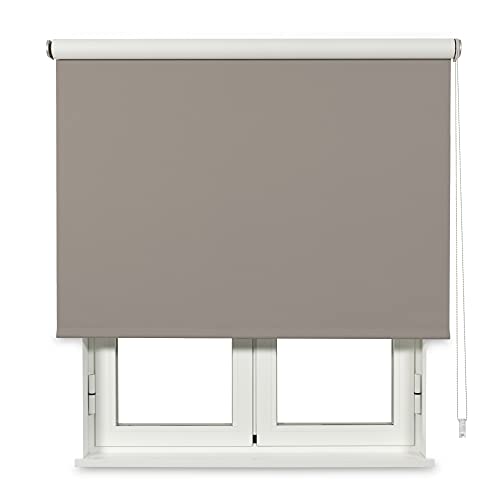 Viewtex Verdunkelungs- und Thermorollo Solpor Braun 120 X 250 cm - 5 Jahre Garantie von VIEWTEX