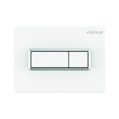 Betätigungsplatte TEES weiss m.Chromrah. f.2-Mengen-Spültechnik VIGOUR VIGTEESWECH Betätigungsplatte TEES weiss m.Chromrah. f.2-Mengen-Spültechnik VIGOUR VIGTEESWECH von VIGOUR