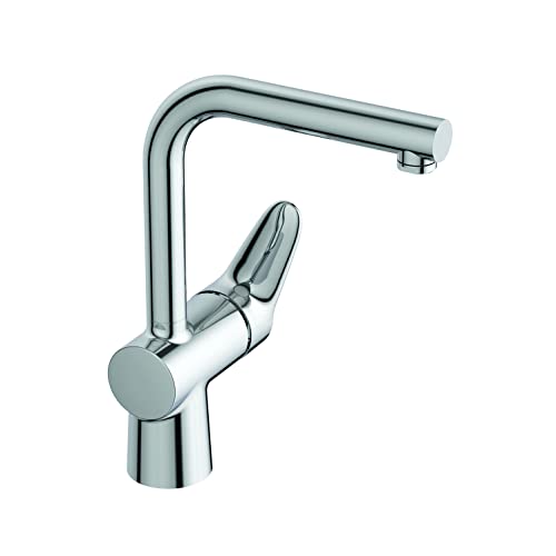 VIGOUR Einhand-Waschtischbatterie clivia mit L-Auslauf schwenkbar m.Ablg. verchromt CLL VIGOUR Einhand-Waschtischbatterie clivia mit L-Auslauf schwenkbar m.Ablg. verchromt CLL von VIGOUR