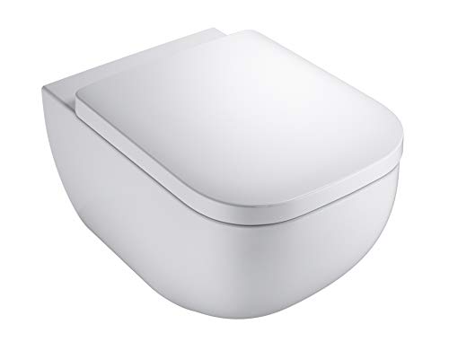 Wand-Tiefspül-WC derby ohne Spülrand verdeckte Befestigung weiss VIGOUR DEWWCOSV Wand-Tiefspül-WC derby ohne Spülrand verdeckte Befestigung weiss VIGOUR DEWWCOSV von VIGOUR
