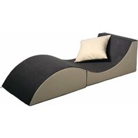 Viking Choice - Relaxsessel - 60 x 150 x 40 cm - graubeige von VIKING CHOICE