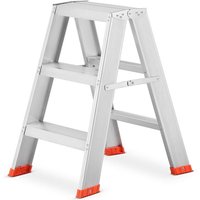 Viking Choice - Haushaltstreppe - Leiter - 2x 3 Stufen - Aluminium - 62 cm hoch von VIKING CHOICE