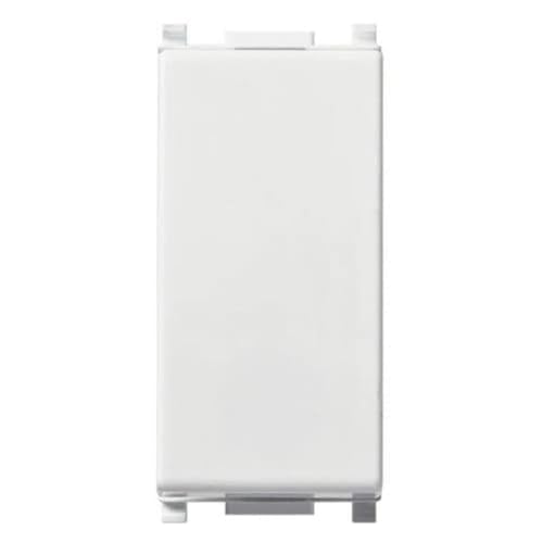 Vimar 14005 Wechselschalter 1P 16 AX 250 V, beleuchtbar, auswechselbare Wippe, max. 200 W für Lampen mit integriertem Vorschaltgerät, weiß Vimar 14005 Wechselschalter 1P 16 AX 250 V, beleuchtbar, auswechselbare Wippe, max. 200 W für Lampen mit integriertem Vorschaltgerät, weiß von VIMAR