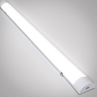 Led Feuchtraumleuchte Werkstatt Deckenleuchte Neutralweiß Keller 120 cm - Weiß - Vingo von VINGO