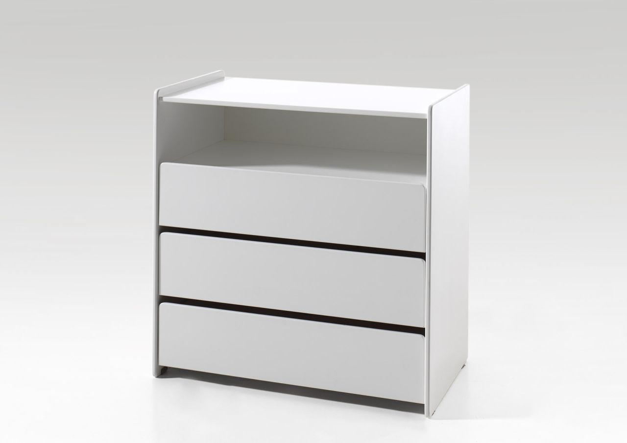 Vipack Kinderzimmer "KIDDY" - Kommode Highboard Sideboard Anrichte - Weiß Vipack Kinderzimmer "KIDDY" - Kommode Highboard Sideboard Anrichte - Weiß von VIPACK