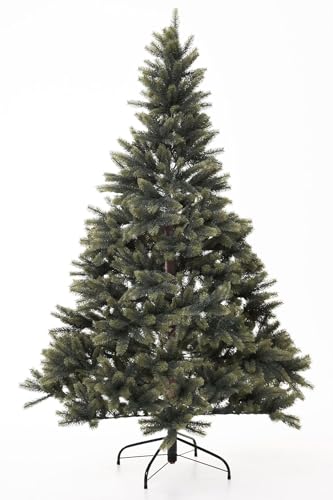 VIVANNO Weihnachtsbaum Tannenbaum Tanne zweifarbig 180 cm von VIVANNO