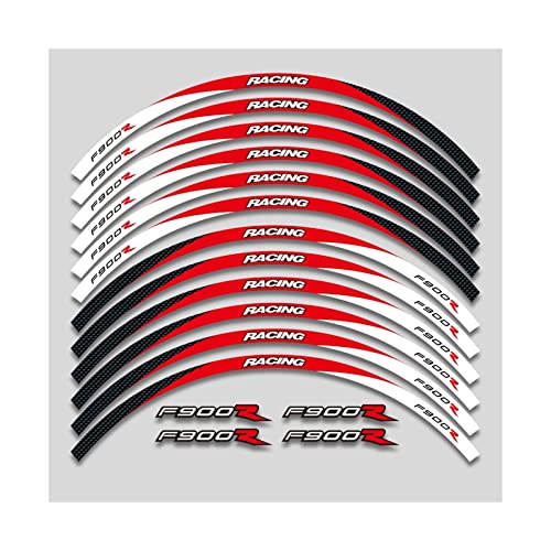 VNRQJLSN BMW F900R F900 R Motorrad Felgenaufkleber, Reflektierende Dekorative Schutz Streifen, Rot, Vinyl, Modern, Funktional, Bunt, Rechteckig, Outdoor VNRQJLSN BMW F900R F900 R Motorrad Felgenaufkleber, Reflektierende Dekorative Schutz Streifen, Rot, Vinyl, Modern, Funktional, Bunt, Rechteckig, Outdoor von VNRQJLSN