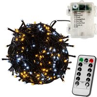 VOLTRONIC® LED Lichterkette Batterie + Fernbedienung von VOLTRONIC