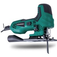 Stichsäge 550W Ergonomischer Laufgriff – Staubabsaugung – Vier Pendelstufen von VONROC