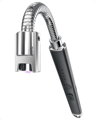 VVAY Stabfeuerzeug Lichtbogen, Feuerzeug Lang Stab USB C Aufladbar von VVAY