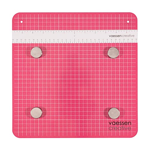 Vaessen Creative Magnetische Arbeitsfläche 30,5x30,5cm, Rose von Vaessen Creative