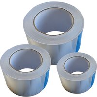 Aluminiumklebeband Klebeband Aluklebeband 50/75/100mm x 50m Set 3 tlg von Vago-Tools