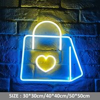 Led-Leuchtreklame Für Tasche, Umhängetasche, Handtasche, Leuchtreklame, Weihnachts-Neon-Dekor, Shop-Dekoration, Licht von Vannarithlighting