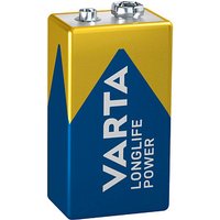 VARTA Batterie LONGLIFE Power E-Block 9,0 V von Varta