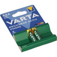 Varta - 2x Akku aaa 1,2V 800mAh kompatibel Siemens Gigaset A420A A420A Duo von Varta