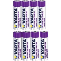 Varta Batterie-Set Micro, Mignon 8St. von Varta