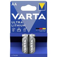 Varta LITHIUM AA Bli 2 Mignon (AA)-Batterie Lithium 2900 mAh 1.5V 2St. von Varta