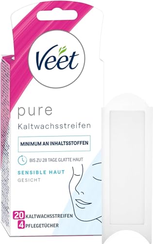 Veet Face Ready To Use Wax Strips for Sensitive Skin Wax Strips von Veet