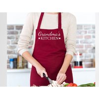 Oma Küchenschürze, Lustiges Geschenk, Süßes Muttergeschenk, Muttertagsgeschenke, Weihnachten Mama Kochschürze, Schürze Für Frauen von VelvetStyleShop