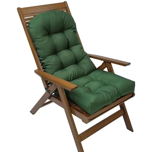 Adirondack Kissen für Adirondack Stühle Adirondack Gartenstuhlkissen Gepolstertes Outdoor-Kissen Wasserdichtes Klappstuhlkissen Lounge-Stuhlkissen für Terrassen-Hängematten ( Color : Dark green ) von Ventouse