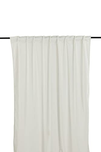 Mary Curtain Polyester/velvet - White / - 250*135 von Venture Home