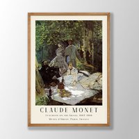 Claude Monet Kunstdruck | Gemälde, Wandkunst, Jugendstil Drucke, Ausstellung Kunst, Bauernhaus Dekor, Moderne Wohnkultur von VenusseArt