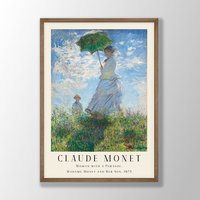 Claude Monet Kunstdruck | Gemälde, Wandkunst, Jugendstil Drucke, Ausstellungskunst, Bauernhausdekor, Küchendruck von VenusseArt
