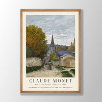Claude Monet Kunstdruck | Gemälde, Wandkunst, Museumsdrucke, Ausstellung Kunst, Bauernhaus Dekor, Moderne Wohnkultur von VenusseArt