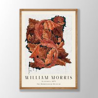 William Morris Kunstdruck | Poster, Bauernhaus Wandkunst, Jugendstil Druck, Blumen Küchendekor von VenusseArt