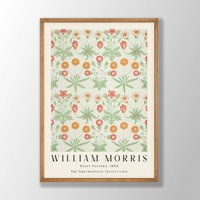 William Morris Kunstdruck | Poster, Gänseblümchen Wandkunst, Jugendstil Druck, Blumen Küchendekor, Druck von VenusseArt